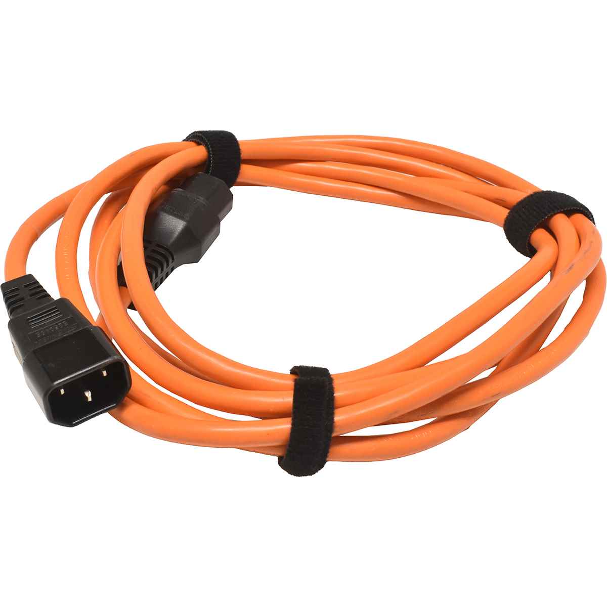 Netzkabel 3m C14-C13 IEC-Lock E252485 orange Netzkabel 2m C14-C13 IEC-Lock E252485 orange