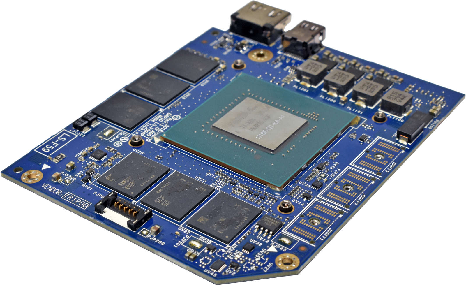 Dell-Precision-7530-7730-Graphics-Card-0XDVC6-NVID-002.jpg Dell Precision 7530 7730 Graphics Card 0XDVC6 NVIDIA Quadro P3200M 6GB GDDR5 MXM-B (3.0)