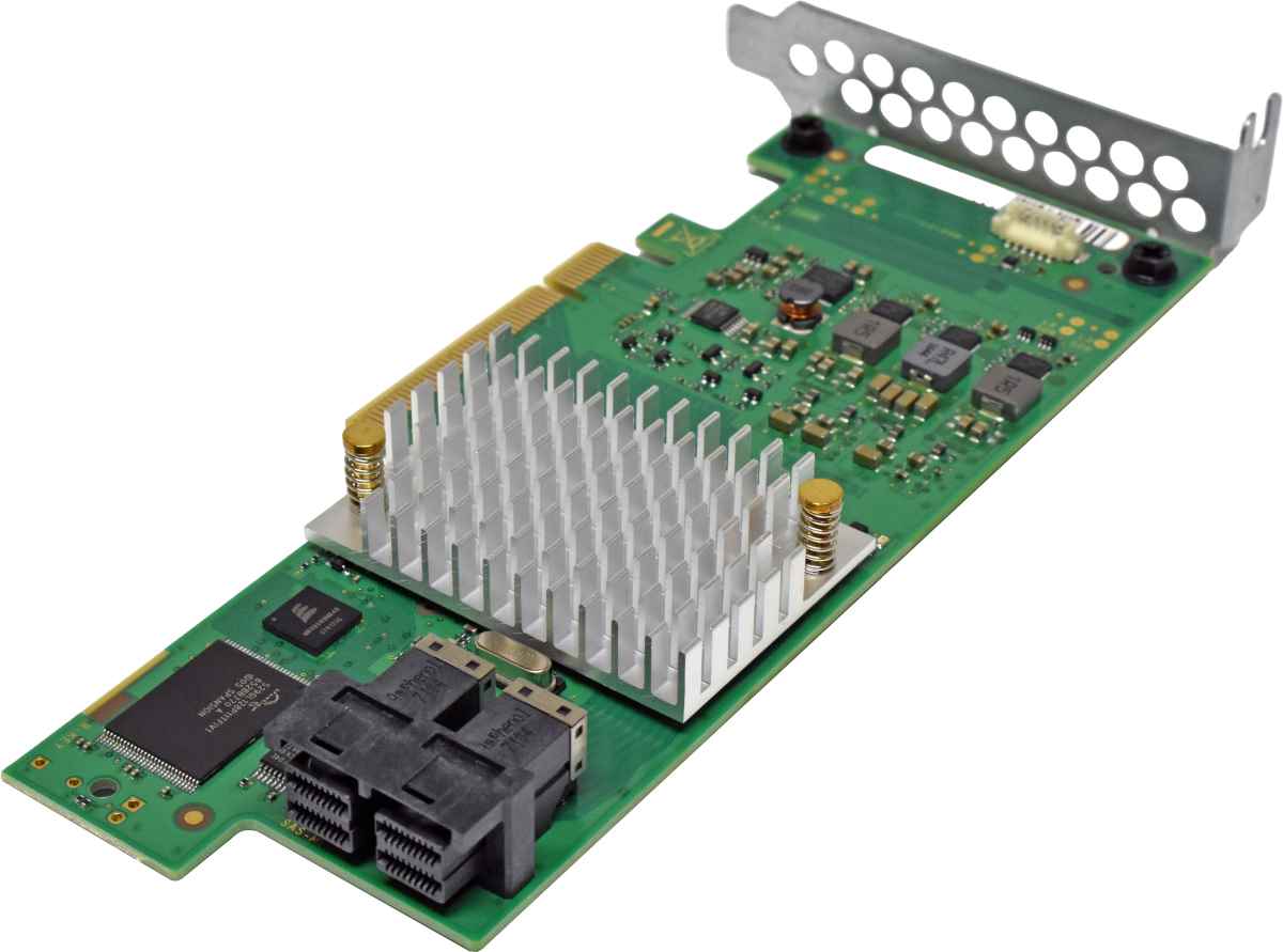 Fujitsu Primergy PRAID CP400i D3307-A12 GS2 A3C40174126 12Gb RAID Controller 2x SAS Kabel LP