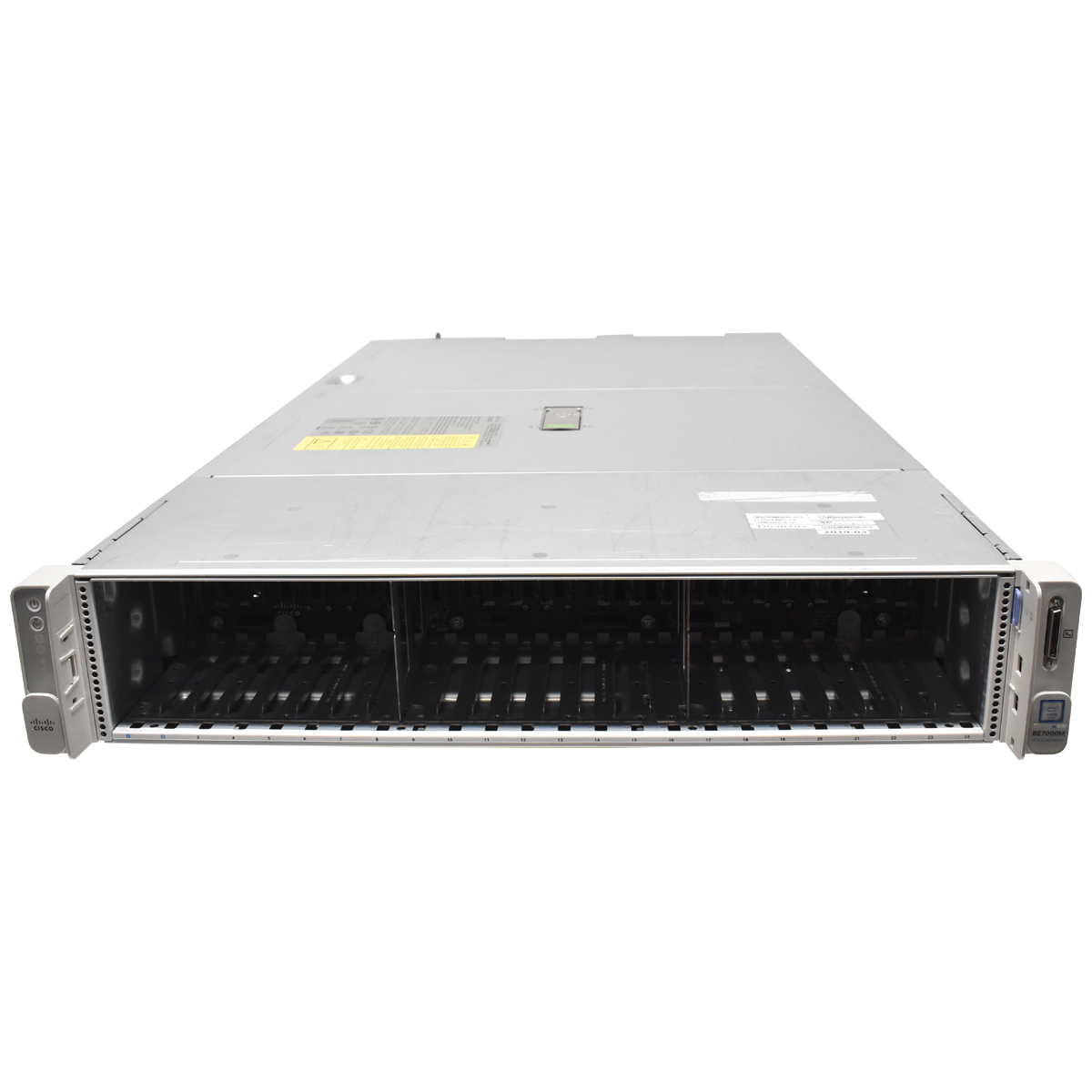 CISCO BE7000M UCS C240 M5 1x Gold 6132 2,6GHz 14C 96GB PC4 24 x SFF Raid M5HD 2U CISCO BE7000M UCS C240 M5 1x Gold 6132 2,6GHz 14C 96GB PC4 24 x SFF Raid M5HD 2U