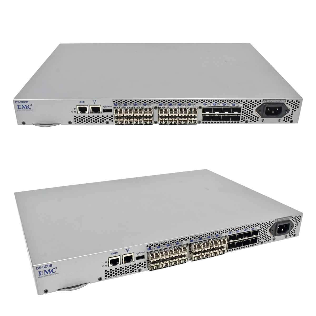 Brocade DS-300B 100-652-065 24-Port 8G SAN FC Switch 16 akt. Ports 16 x 8G mini GBICs