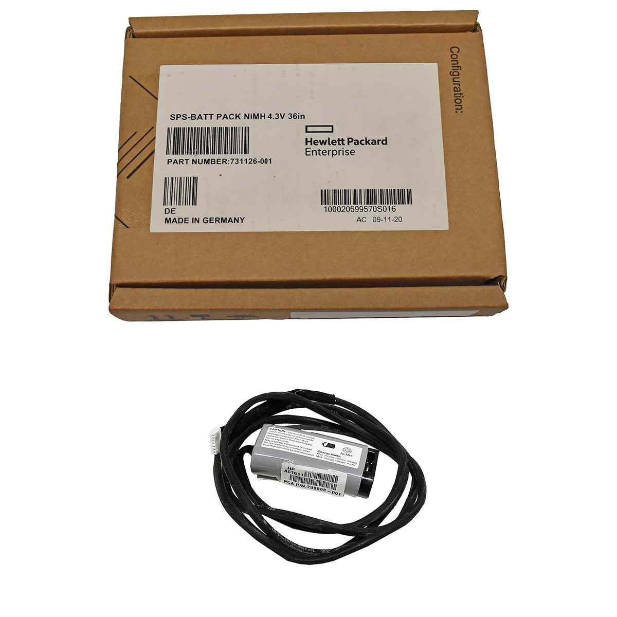 HP 3.6V Ni-MH 150mAh BBU für Smart Array P430 P431 P830 730865-001 731126-001 NEU HP 3.6V Ni-MH 150mAh BBU für Smart Array P430 P431 P830 730865-001 731126-001 NEU