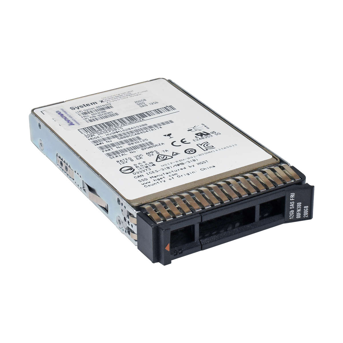 Lenovo-HGST-200GB-SAS-III-12GB-s-2-5-HUSMM1620ASS2-002.jpg Lenovo HGST 200GB SAS III 12GB/s 2,5" HUSMM1620ASS200 00FN380