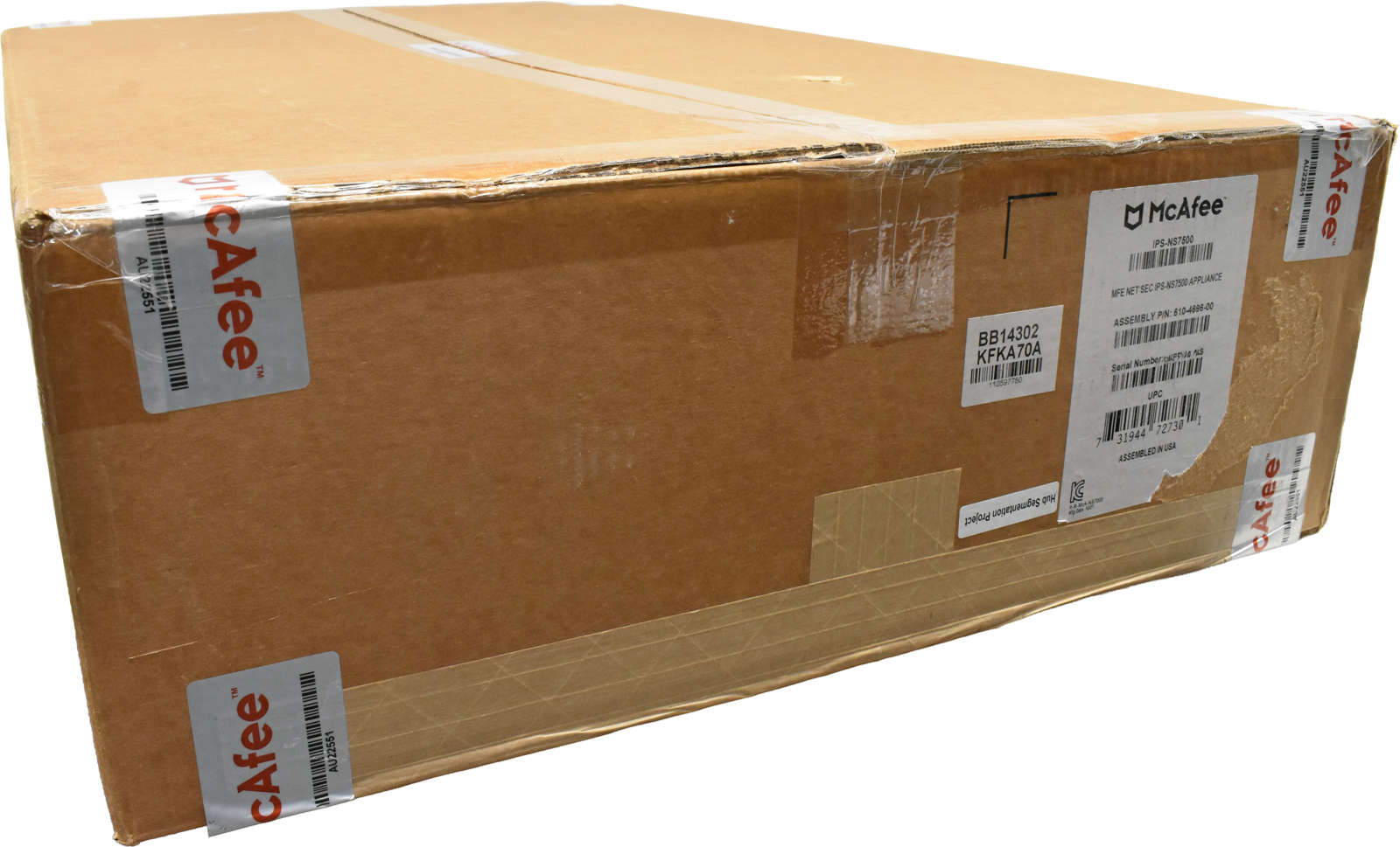 McAfee-IPS-NS7500-600-1729-00-8-Port-GE-RJ-45-Netw-002.jpg McAfee IPS-NS7500 600-1729-00 8-Port GE RJ-45 Network Security Platform 2x SFP+ NEW NEU
