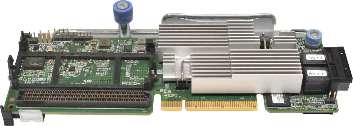 Cisco UCSC-MRAID12G 8-Port SAS RAID Controller +Riser Card & Multi-Lane SAS Kabel 74-12862-02