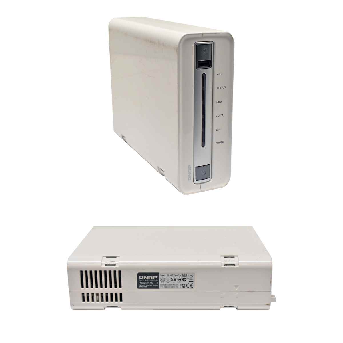 QNAP TS-112 52200-000610-RS 1-Bay-All-in-One-NAS-Server QNAP TS-112 52200-000610-RS 1-Bay-All-in-One-NAS-Server