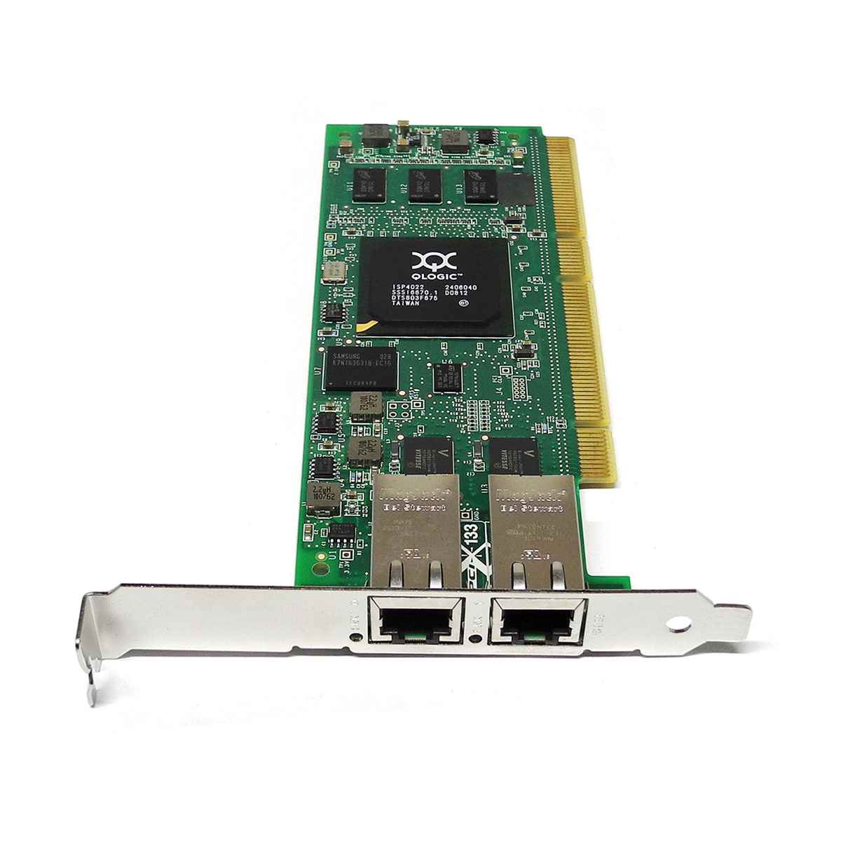 QLogic QLA4052C Dual-Port 1GbE PCI-X 64-bit 133MHz iSCSI Network Adapter QLogic QLA4052C Dual-Port 1GbE PCI-X 64-bit 133MHz iSCSI Network Adapter