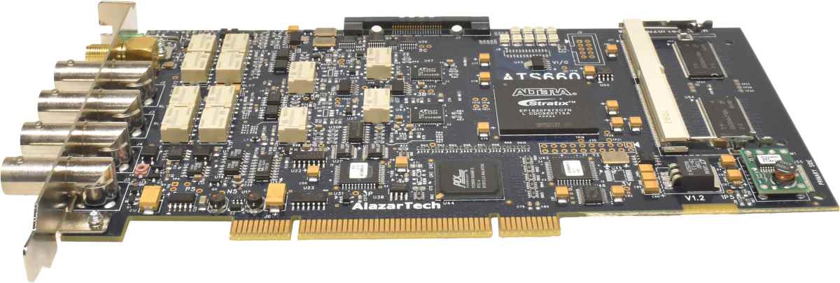 AlazarTech ATS660 Dual-Channel Digitizer Card 125 Ms/s 16-Bit PCI
