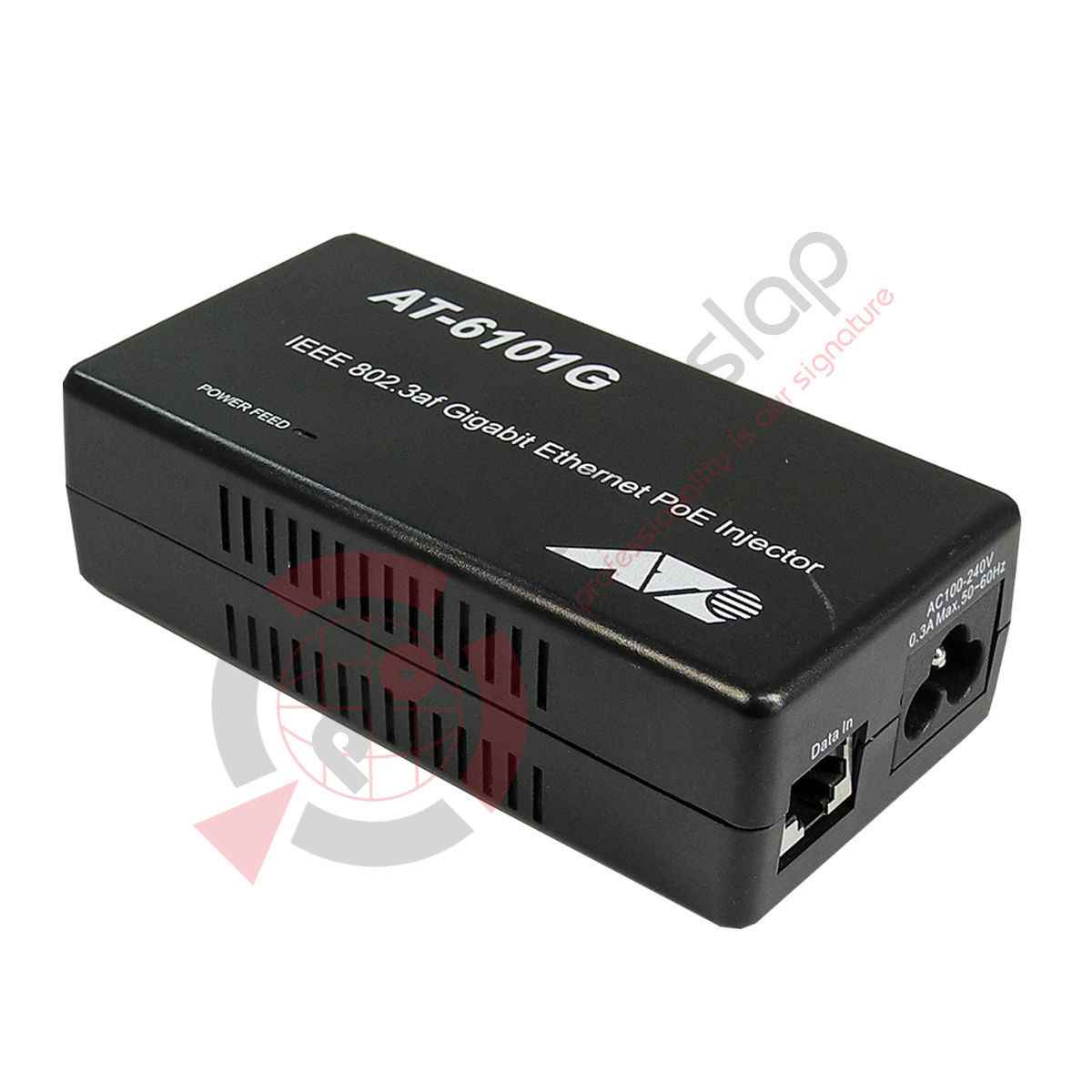 Allied Telesis AT-6101G Gigabit Ethernet PoE Injector MPN: 990-002505