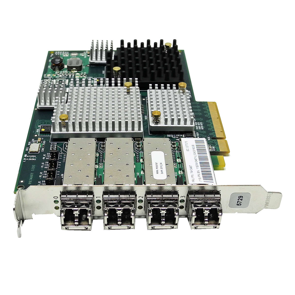 IBM Emulex 5729 LPE12004 74Y3467 00WT000 Quad-Port 8G FC HBA PCIe x8 FP