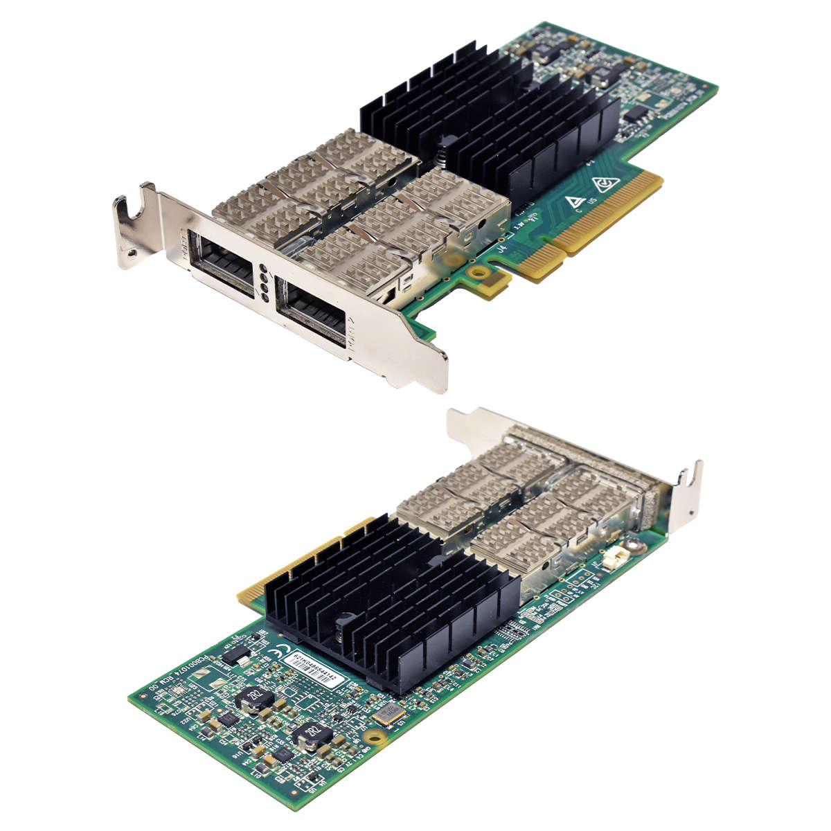 IBM-00D9552-Mellanox-CX354A-Dual-Port-40G-PCIe-x8-005.jpg IBM 00D9552 Mellanox CX354A Dual-Port 40G PCIe x8 InfiniBand Network Adapter LP