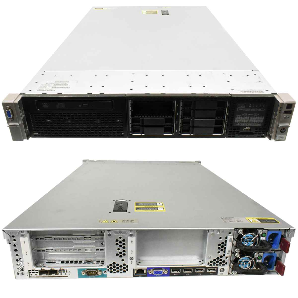 HP ProLiant DL385p G8 2x AMD 6238 OS 2.60 GHz 12-Core 16GB RAM HDD 8Bay HP ProLiant DL380p G8 2xE5-2695 V2 128GB RAM 8 Bay 2.5 Zoll 533FLR-T
