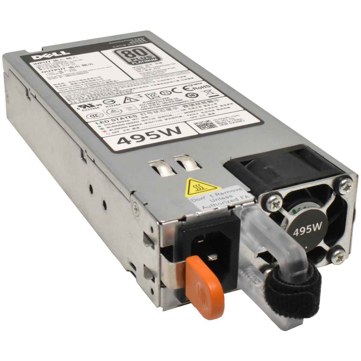 Dell Power Supply / Netzteil F495E-S0 495W für PowerEdge R520 R620 R720 03GHW3 DELL Power Supply / Netzteil D495E-S0 495W für PowerEdge R520 R620 R720 0N24MJ
