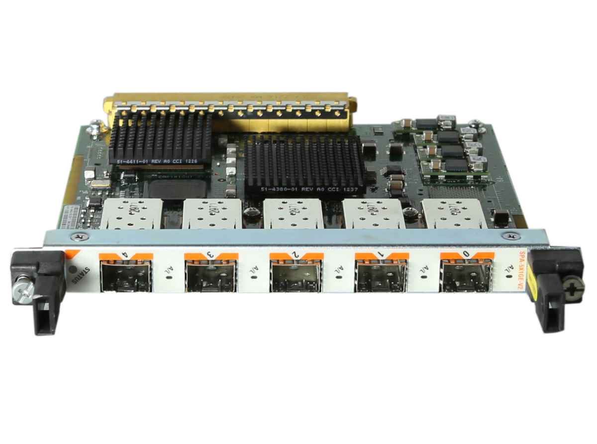 Cisco Module SPA-5X1GE-V2 5-Ports SFP Gigabit Ethernet für ASR1000 68-2616-01 Cisco Module SPA-5X1GE-V2 5-Ports SFP Gigabit Ethernet für ASR1000 68-2616-01
