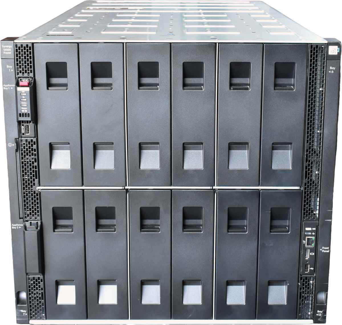 HP Synergy 12000 Frame 797740-B21 1x Composer 2x HPE VC SE 2x Frame Link 6x PSU 10x FAN HP Synergy 12000 Frame 797740-B21 1x Composer 2x HPE Synergy 20GB 2x Frame Link 6x PSU 10x FAN