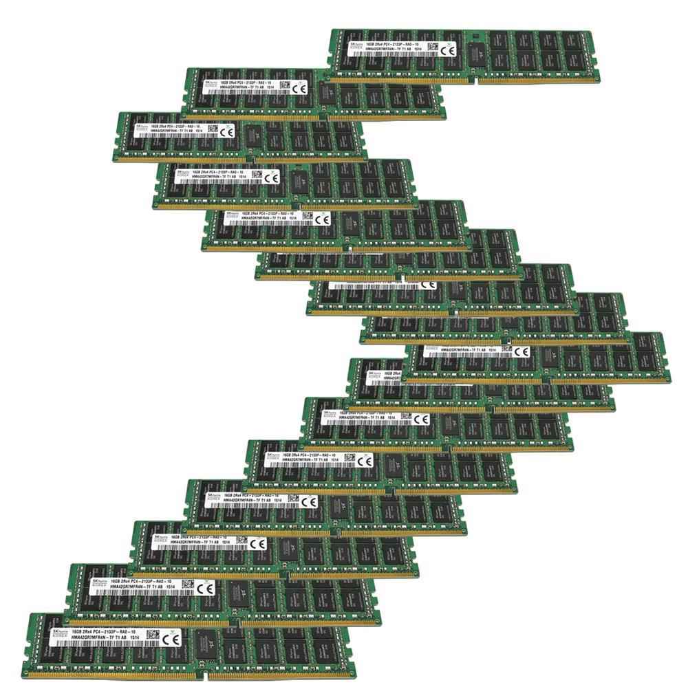 256 GB HP SKhynix 16x 16GB 2Rx4 PC4-2133P DDR4 RAM 752369-081 774172-001 256 GB HP SKhynix 16x 16GB 2Rx4 PC4-2133P DDR4 RAM 752369-081 774172-001