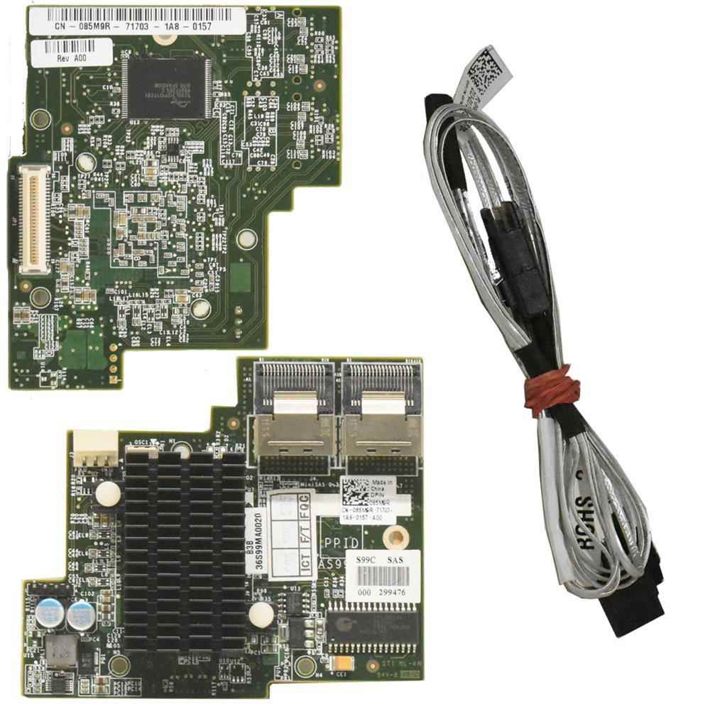 Dell Raid Controller SAS 6Gb DP/N 085M9R for PE C1100 C2100 SATA SAS Kabel 85M9R Dell Raid Controller SAS 6Gb DP/N 085M9R for PE C1100 C2100 SATA SAS Kabel 85M9R