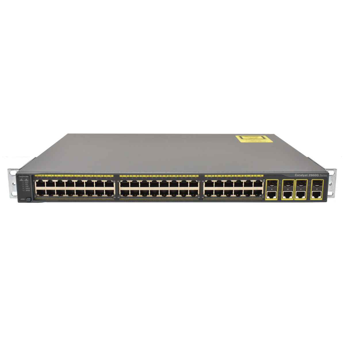 Cisco Catalyst WS-C2960G-48TC-L 48-Port RJ-45 GE Switch 4x 1G SFP +Rack Ears
