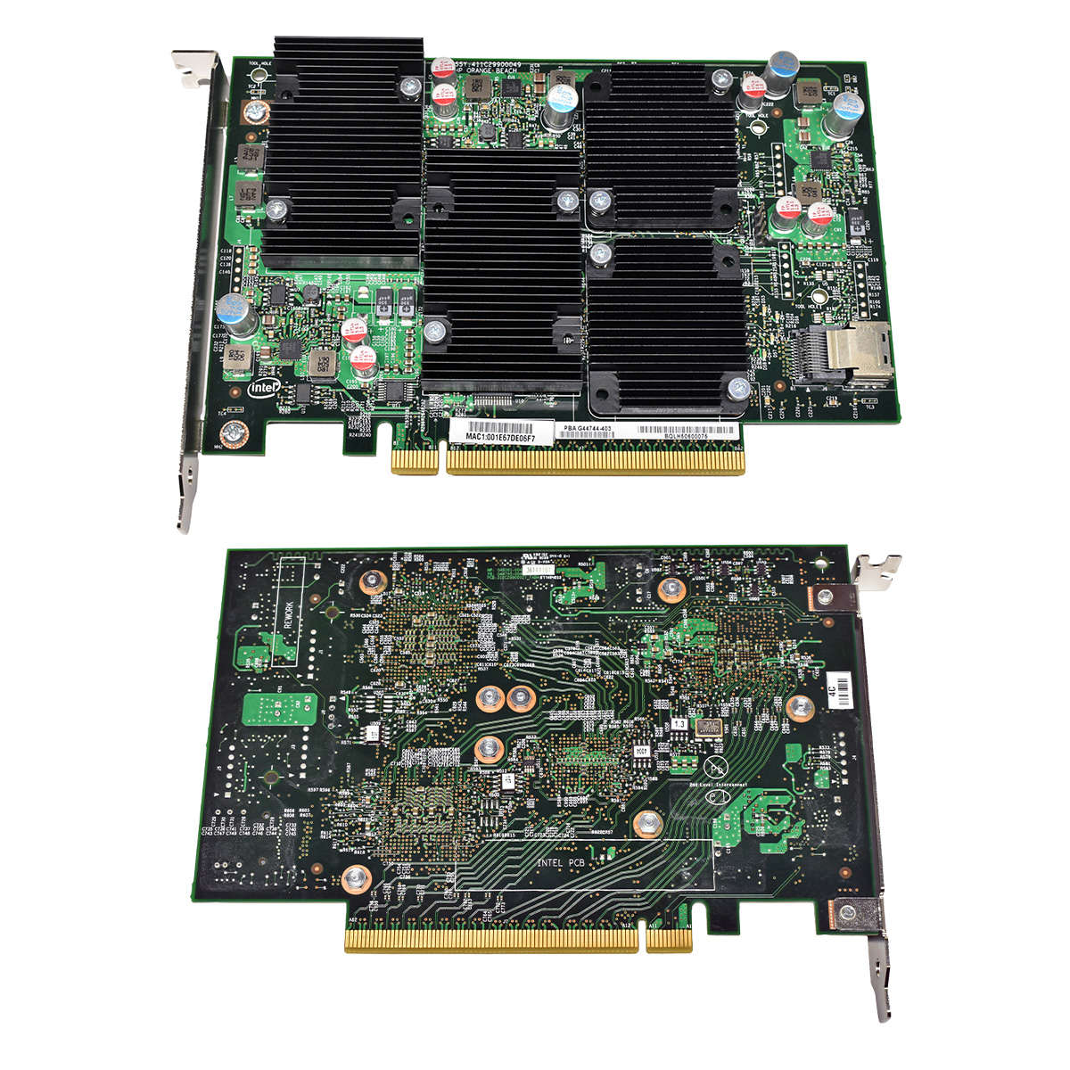 Intel 411C29900049 LHP Orange Beach SSL Card for McAfee NS9100 NS9200 NS9300