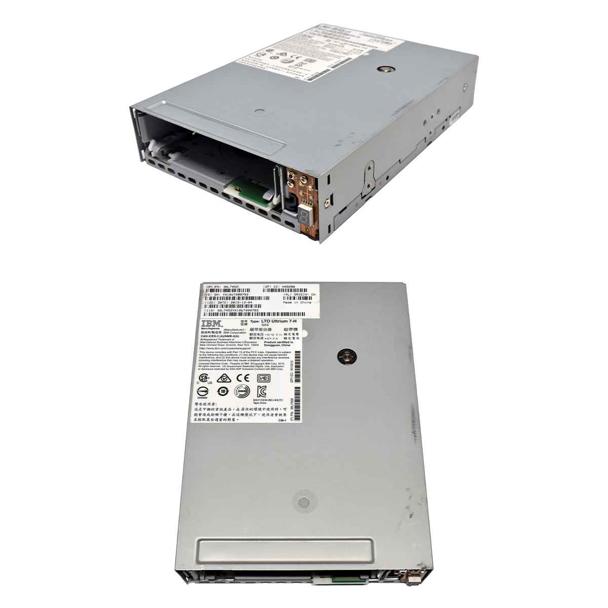IBM LTO Ultrium 7-H LTO-7 38L7452 6/15 TB SAS 6G Tape Drive IBM LTO Ultrium 7-H LTO-7 38L7452 6/15 TB SAS 6G Tape Drive