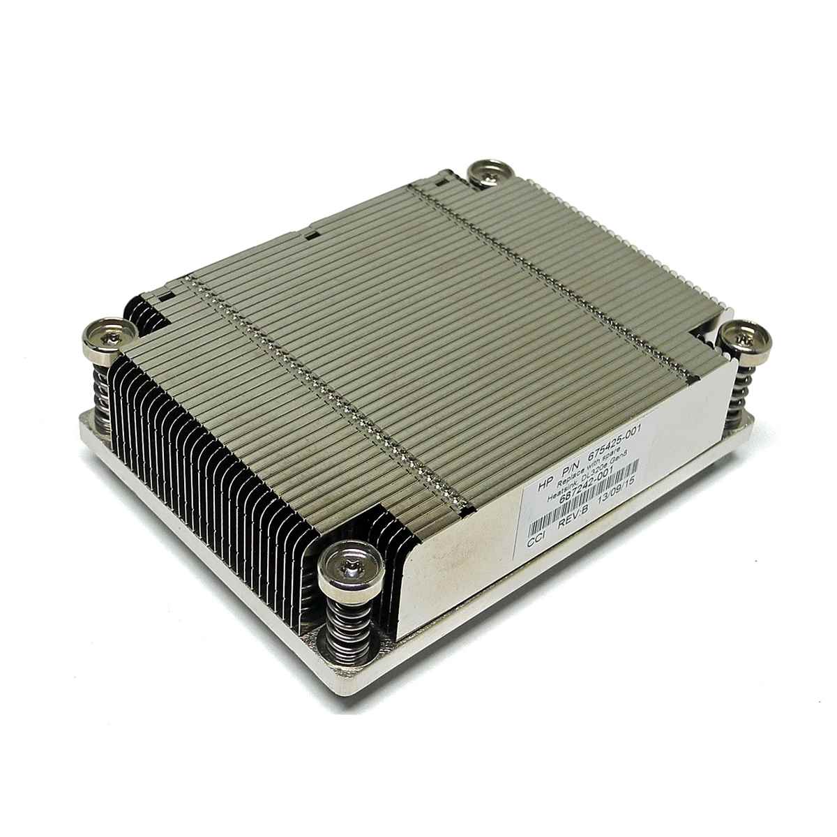 HP ProLiant DL320e G8 CPU Heatsink / Kühler PN 675425-001 SP# 687242-001 HP ProLiant DL320e G8 CPU Heatsink / Kühler PN 675425-001 SP# 687242-001