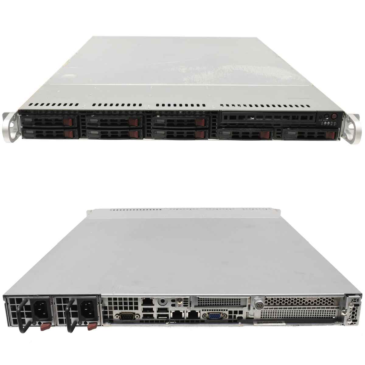 Supermicro CSE-113 1U Rack Server X8DTU-F E5520 12 GB RAM no HDD 8x SFF SAS113TQ Supermicro CSE-113 1U Rack Server X8DTU-F E5520 12 GB RAM no HDD 8x SFF SAS113TQ