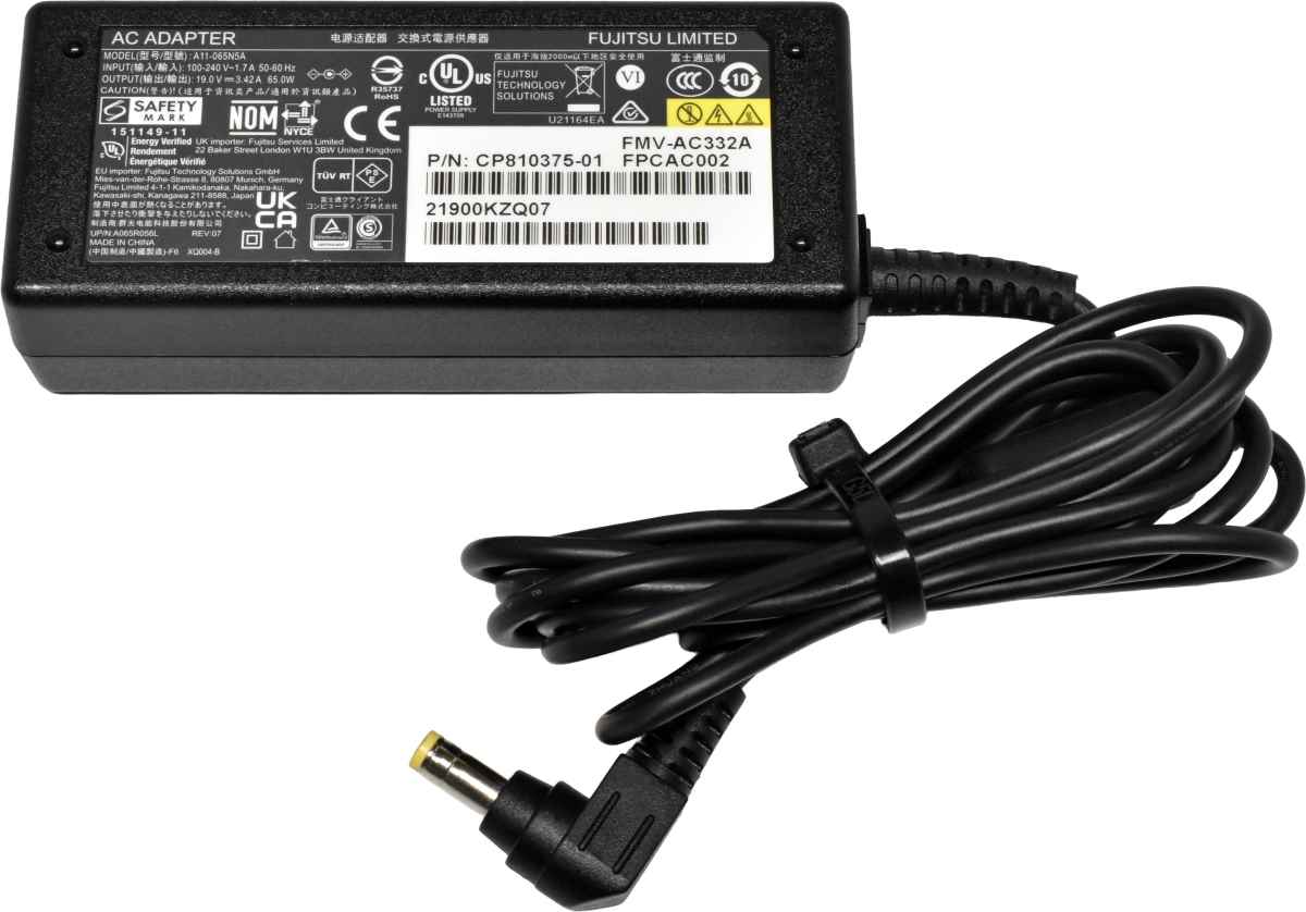 Fujitsu Delta A11-065N5A CP810375-01 65W AC/DC Adapter 19V 3.42A +Power Cord