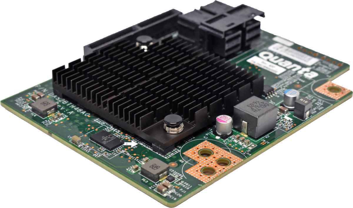 Quanta QCR Mezzanine Server RAID Controller MiniSAS 12GBs 35S2BMA0000 S2B QS3008
