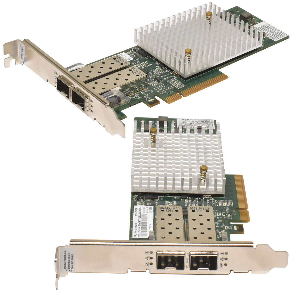 IBM-Brocade-18602-2x-16Gb-FC-2x-10GbE-PCIe-x8-2-Po-001.jpg IBM Brocade 18602 2x 16Gb FC 2x 10GbE PCIe x8 2 Port Network Adapter FP 81Y1678