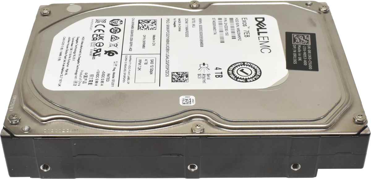 Dell EMC 4TB 3.5" 12G 7.2K SAS HDD Festplatte ST4000NM017A 2HZ230-150 0KRM6X