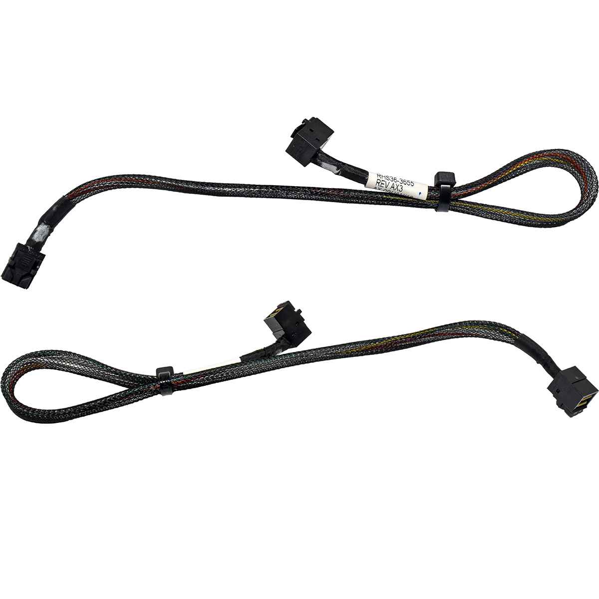 Amphenol 12G MiniSAS HD Data Cable 0,4m RHS36-3655 SFF-8643 - SFF-8643 angled Amphenol 12G MiniSAS HD Data Cable 0,4m RHS36-3655 SFF-8643 - SFF-8643 angled