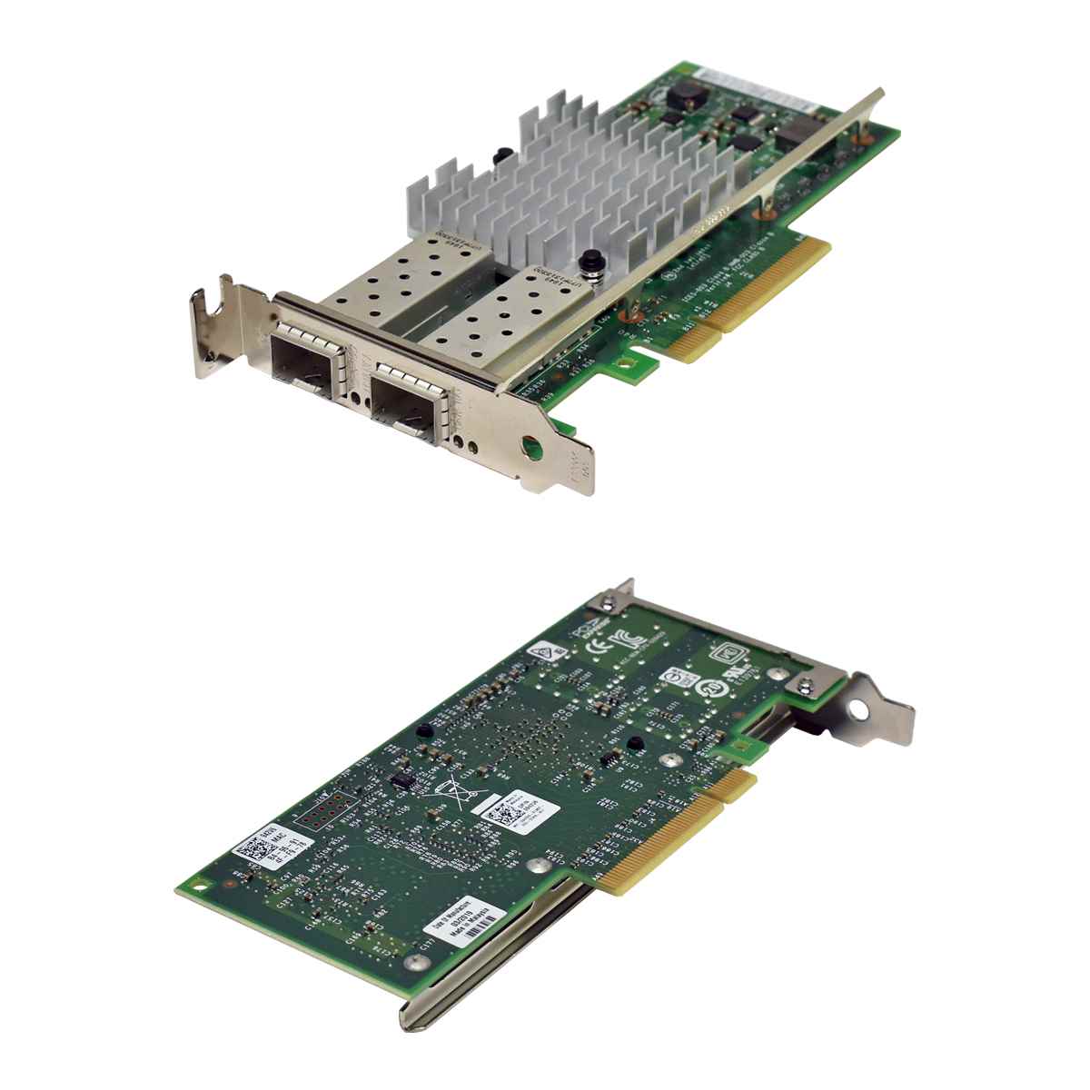 Dell Intel X520-DA2 Dual Port FC 10GbE SFP+ Netzwerkkarte 0942V6 LP