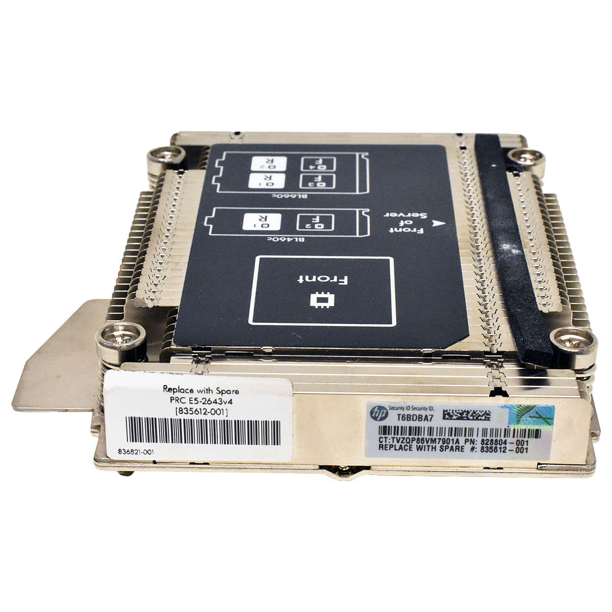HP-ProLiant-BL460c-Gen9-CPU-2-Heatsink-Kühler-PN-7-002.jpg HP ProLiant BL460c Gen9 CPU 2 Heatsink / Kühler PN: 740346-002 777688-001