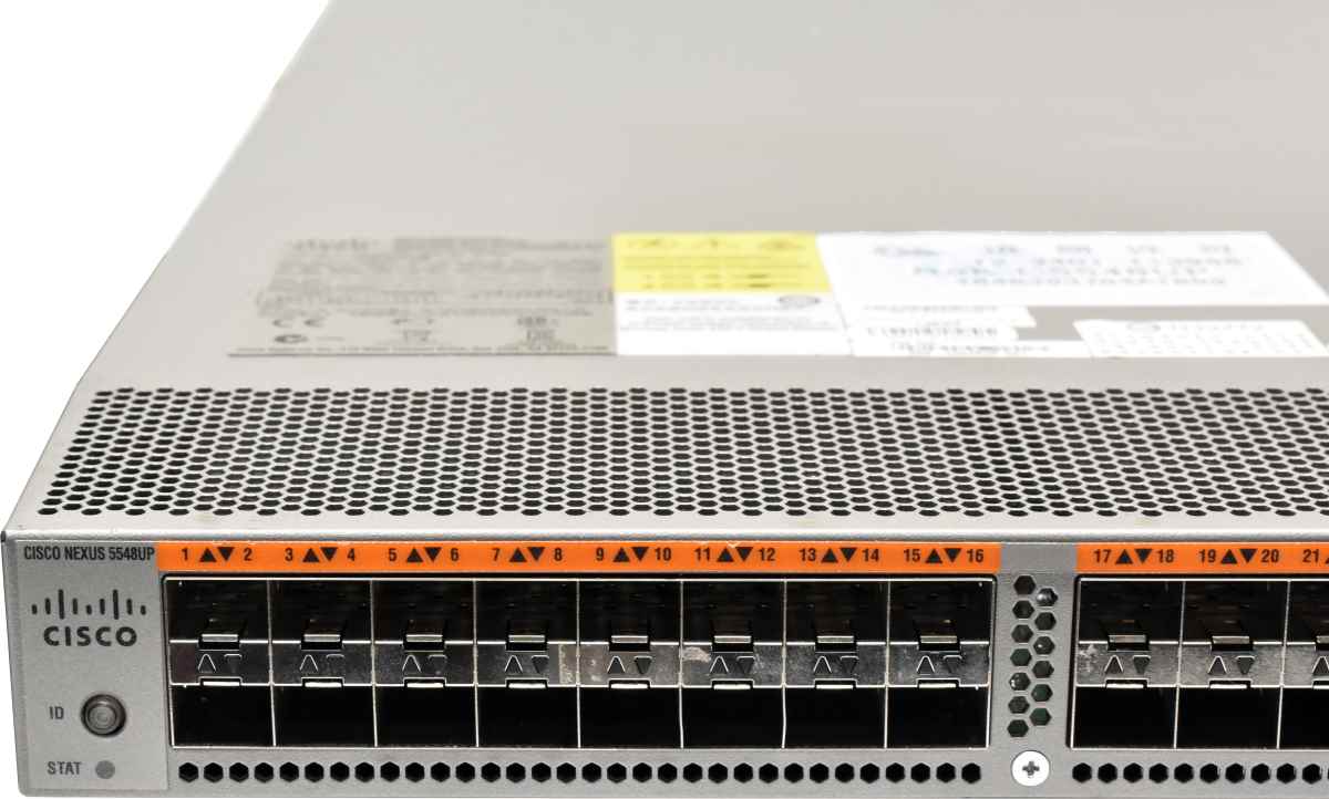 Cisco Nexus N5K-C5548UP 68-4157-01 32-Port 10G SFP+ Ethernet Switch 1x PSU Cisco Nexus N5K-C5548UP 68-4157-01 32-Port 10G SFP+ Ethernet Switch 1x PSU