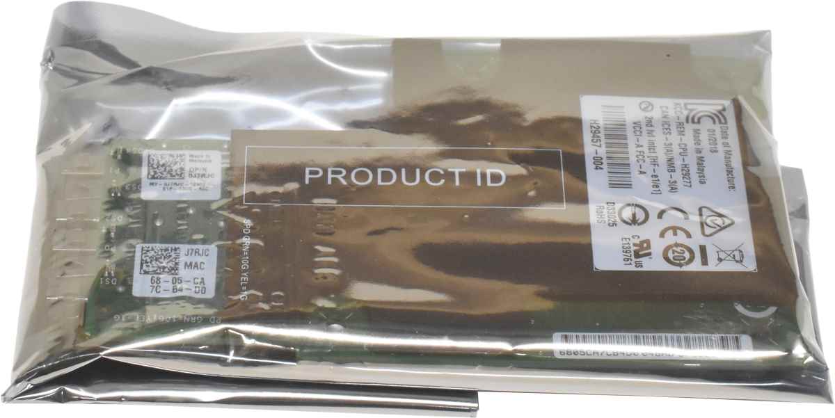 Dell 0J7RJC Dual-Port SFP 10G Network Daughter Card NEU Dell 0J7RJC Dual-Port SFP 10G Network Daughter Card NEU