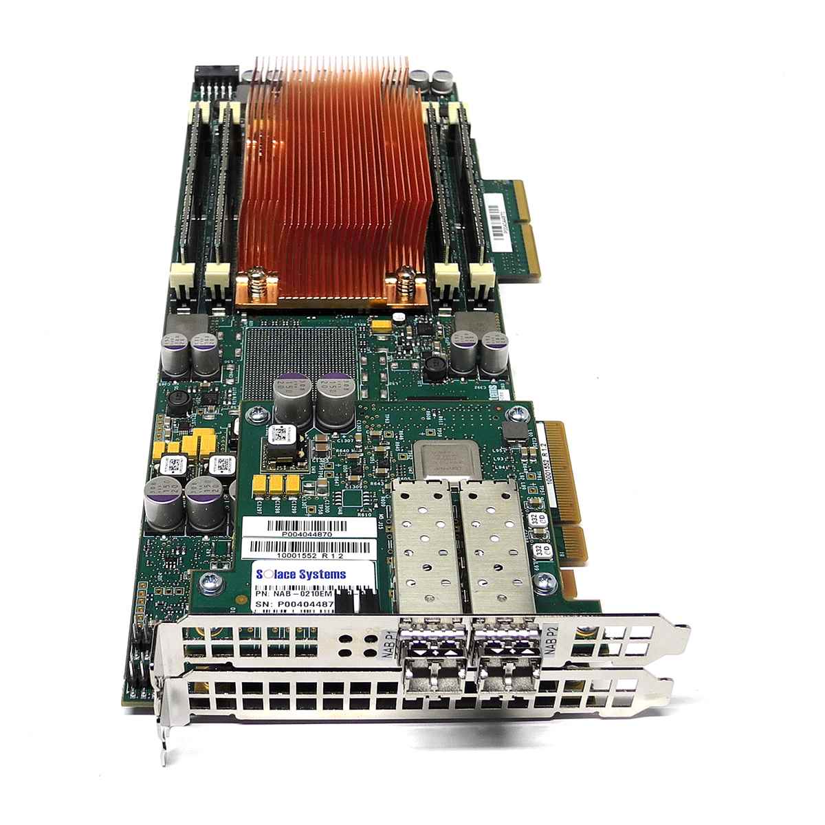 Solace PubSub+ 3560AC Double Slot Network Acceleration Blade NAB-0210EM-04-A Solace PubSub+ 3560AC Double Slot Network Acceleration Blade NAB-0210EM-04-A