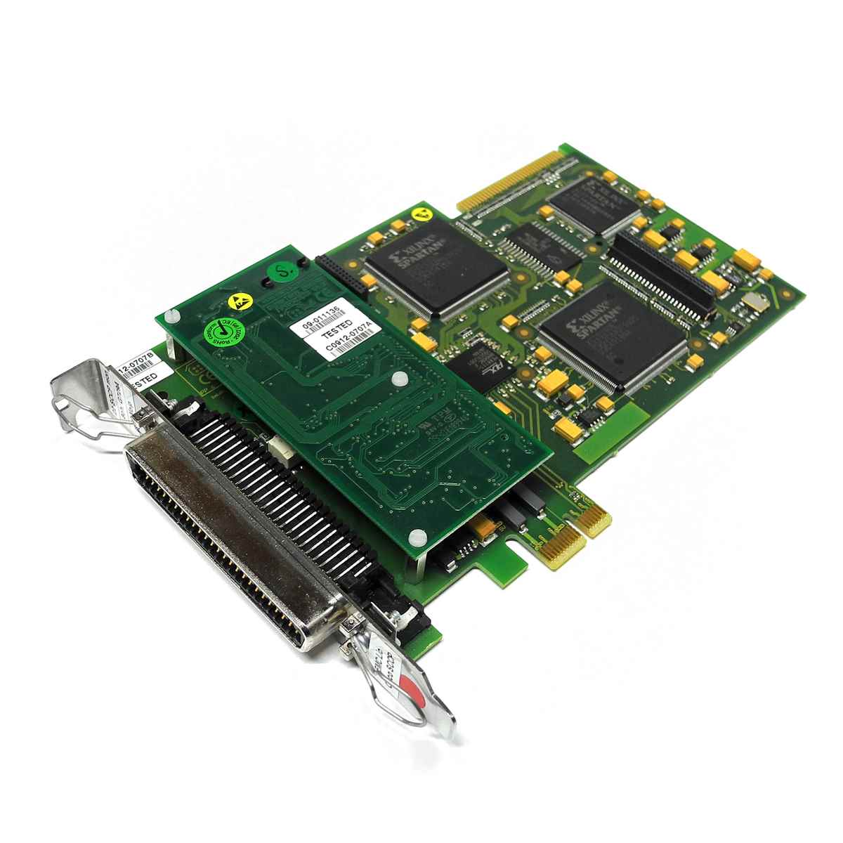 CyberTech Parrot-DSC 20H402 MSPEB10 V 1.0 PCIe x1 Telefony Interface Card CyberTech Parrot-DSC 20H402 MSPEB10 V 1.0 PCIe x1 Telefony Interface Card