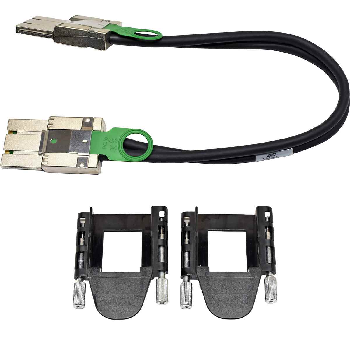 Juniper Molex 74546-0840 45cm Stack Cable + Locking Juniper Molex 74546-0840 45cm Stack Cable + Locking