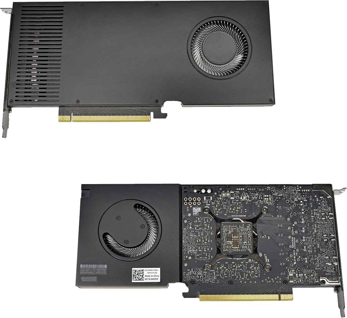 Dell NVIDIA RTX A4000 Graphics Card 0HGP0F 699-5G190-0510-700 16GB PCIe 4.0 x16