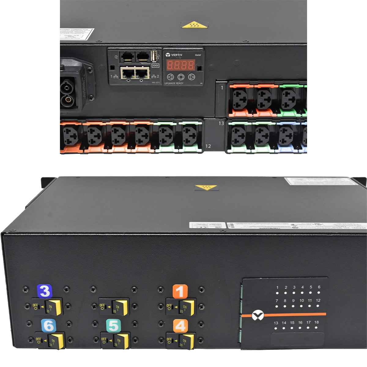 Vertiv Geist VP5UV300 DUS3E2R6-18CF17-x 18 x C13 16A per Circuit PDU