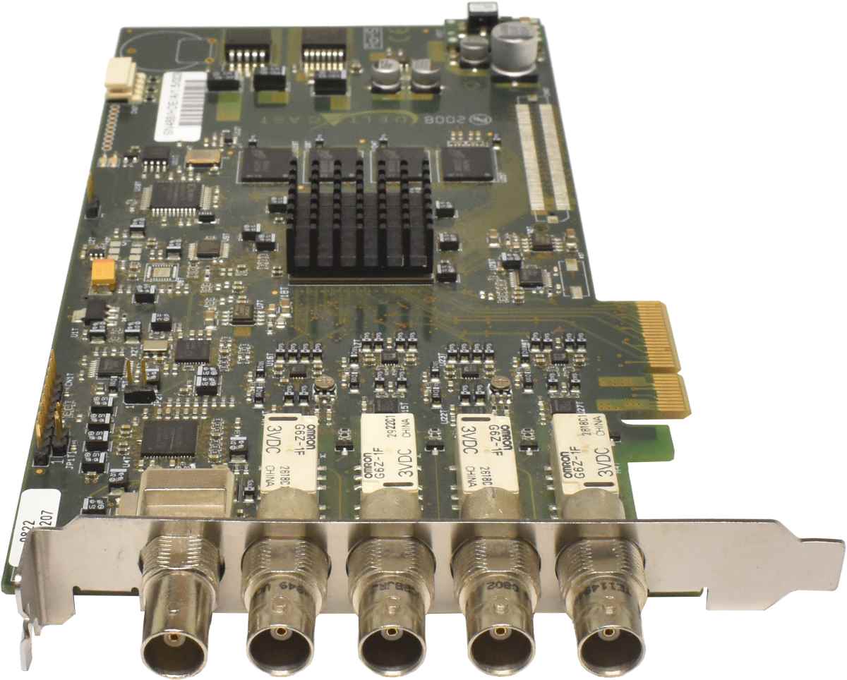 Deltacast DELTA-HD-E 22 Quad-Channel PCIe x4 HD-SDI Card