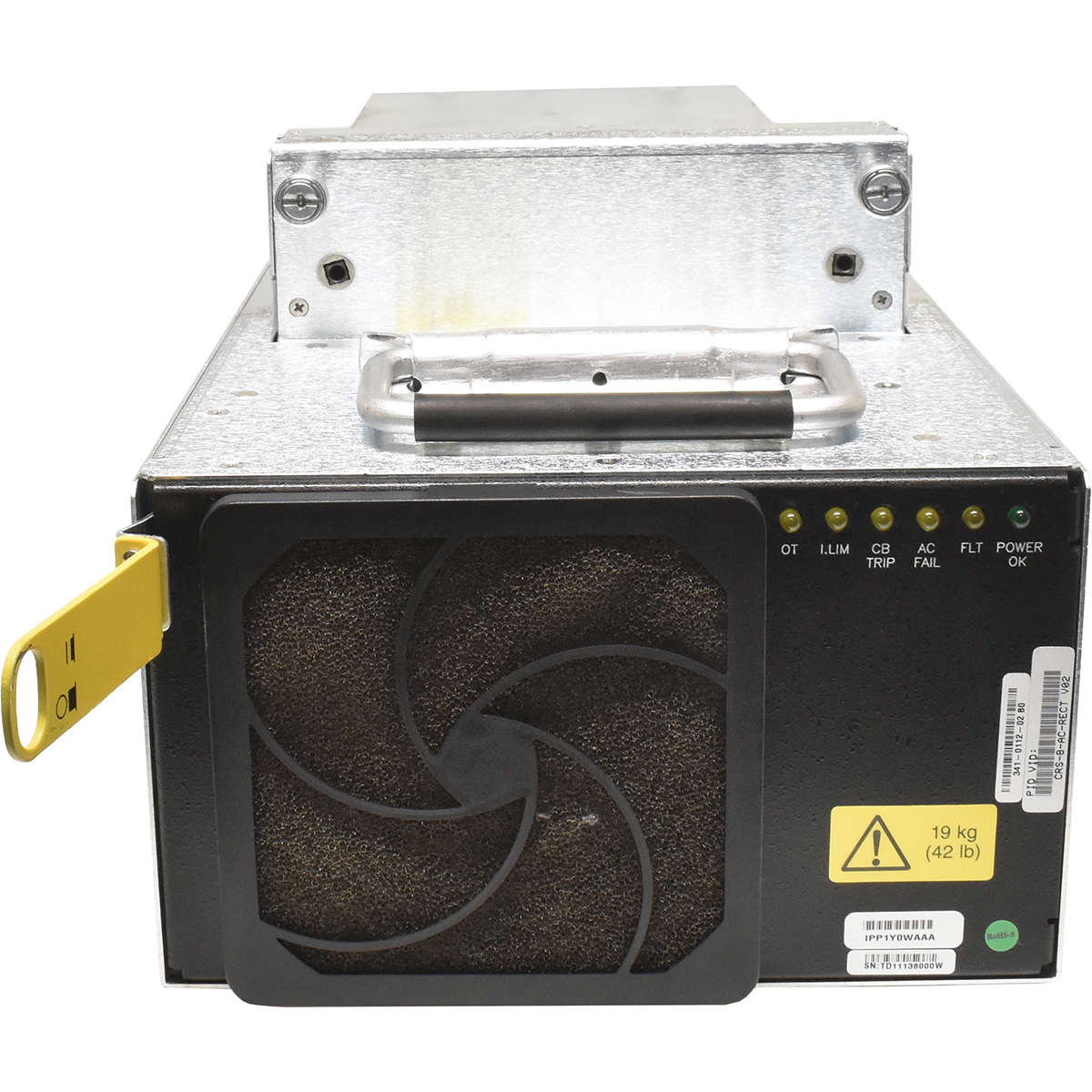 Cisco-CRS-8-AC-RECT-AC-Power-Rectifier-for-8-Slots-001.jpg Cisco CRS-8-AC-RECT AC Power Rectifier for 8-Slots Line Card Chassis für CRS-1 Series 341-0112-02