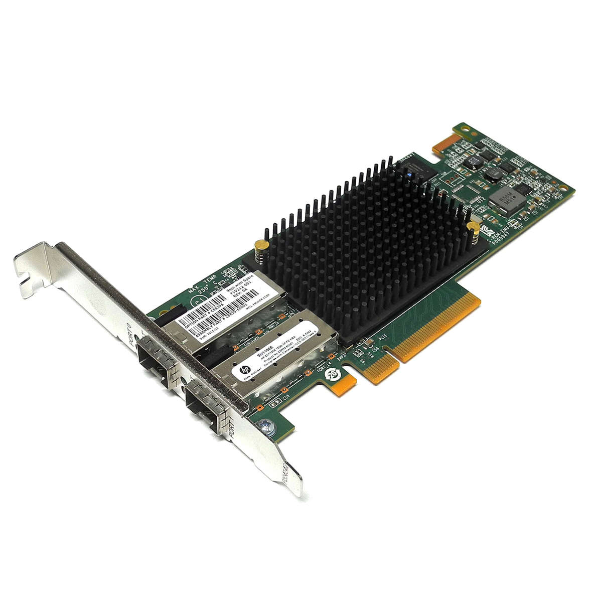 HP-SN1100E-Dual-Port-16Gb-FC-SFP-PCIe-x8-Server-Ad-001.jpg HP SN1100E Dual-Port 16Gb FC SFP+ PCIe x8 Server Adapter C8R39A 719212-001 FP