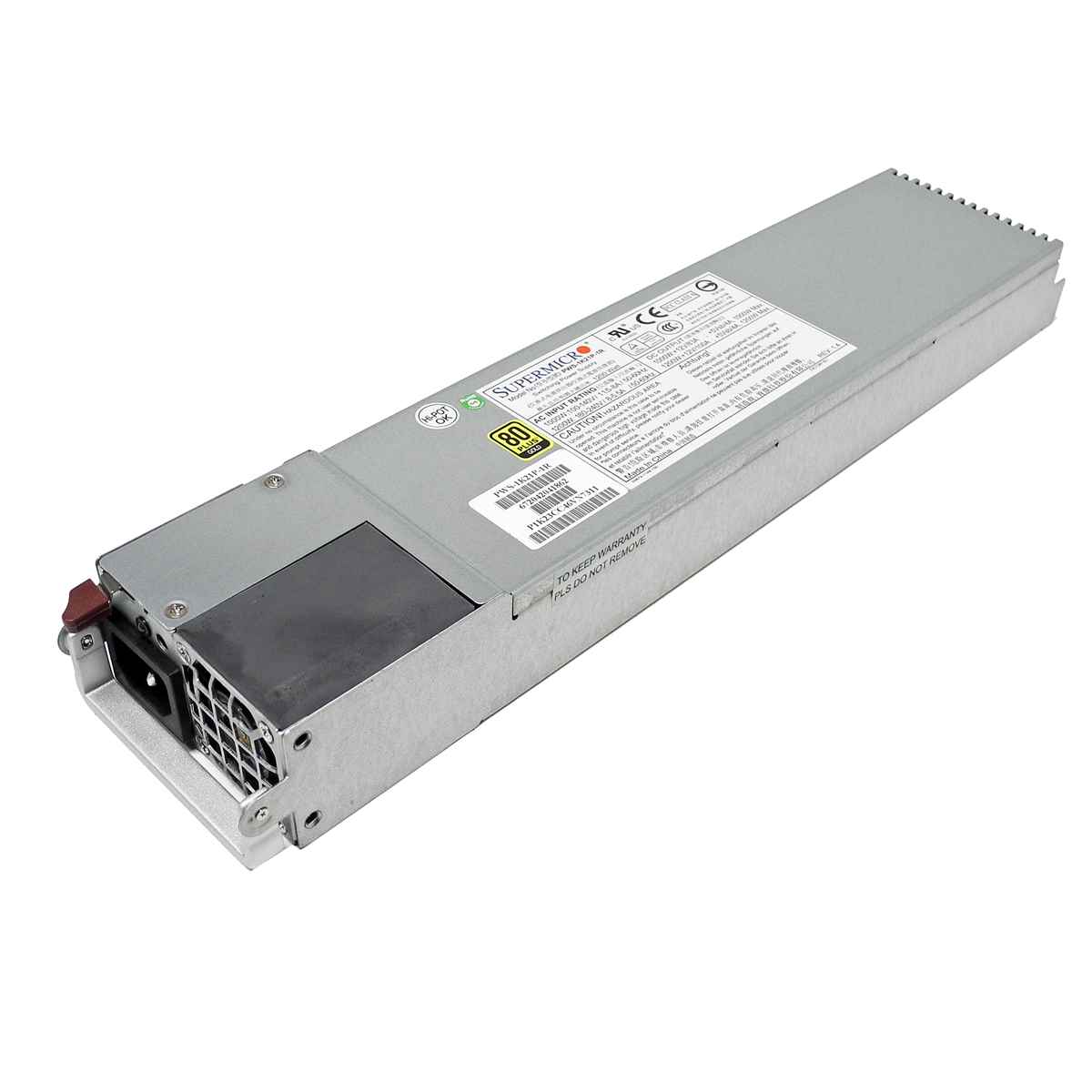 SUPERMICRO PWS-1K21P-1R Power Supply/Netzteil 1200W für SC745 SC80X SC82X Server SUPERMICRO PWS-721P-1R Switching Power Supply 750W
