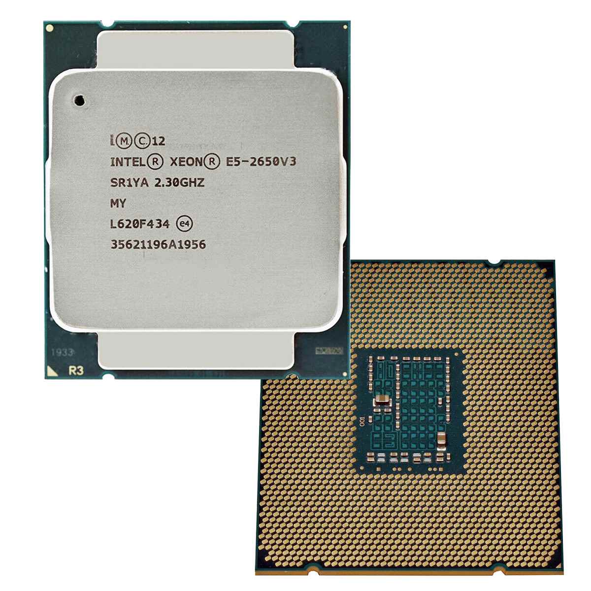 10 Stück Intel Xeon Processor E5-2650 V3 25MB Cache 2.3GHz 10 Core FCLGA2011-3 P/N SR1YA