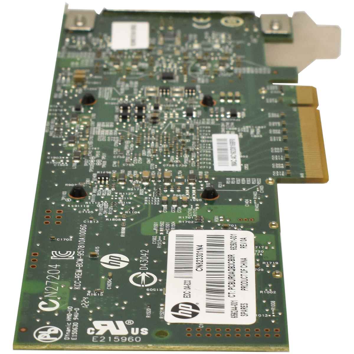 HP 530SFP+ FC 2Port 10GbE SFP+ Adapter 656244-001 ProLiant DL, ML, SL/Apollo/XL LP HP 530SFP+ FC 2Port 10GbE SFP+ Adapter 656244-001 ProLiant DL, ML, SL/Apollo/XL LP
