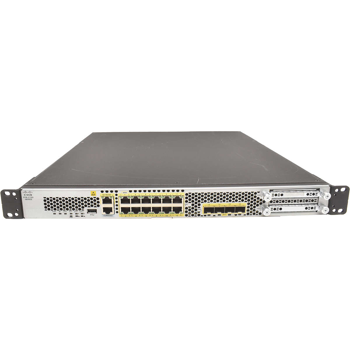 Cisco Firepower FPR-2100-K9 12-Ports RJ-45 GE 4-Ports SFP+ 10G Firewall No HDD No OS
