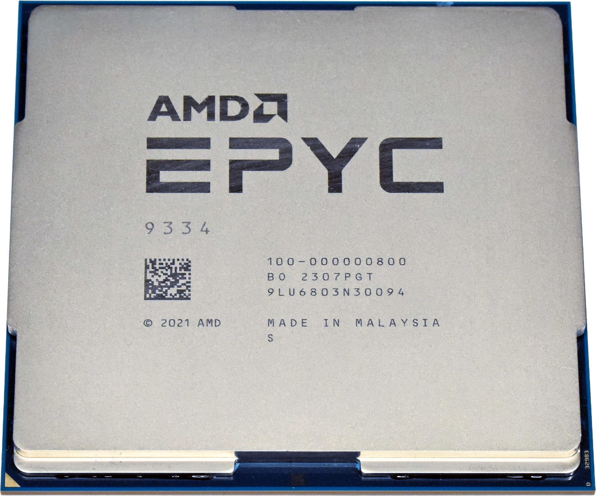 AMD EPYC 9334 Processor 32-Core 2.70GHz 128MB SP5 100-000000800