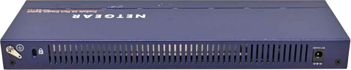 Netgear ProSafe GS116 16-Port RJ-45 GE Switch no AC Adapter Netgear ProSafe GS116 16-Port RJ-45 GE Switch no AC Adapter