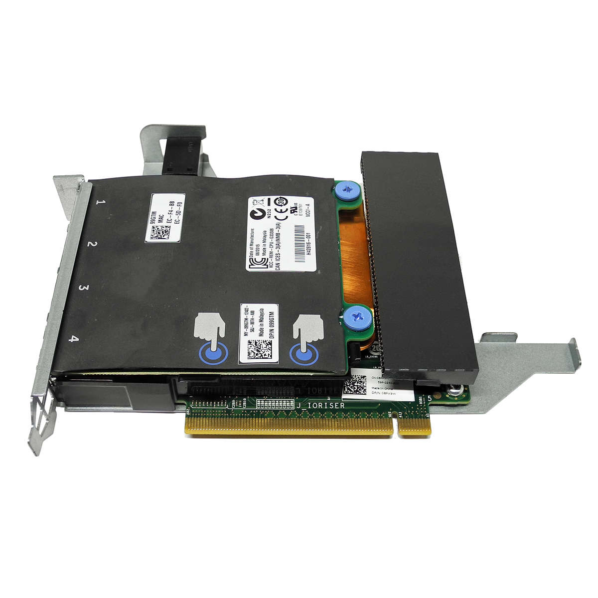DELL-Intel-X540-2x-10GbE-2x-GbE-Ports-Daughter-Car-002.jpg DELL Intel X540 2x 10GbE +2x GbE Ports Daughter Card 099GTM +Riser Card 08PX9W